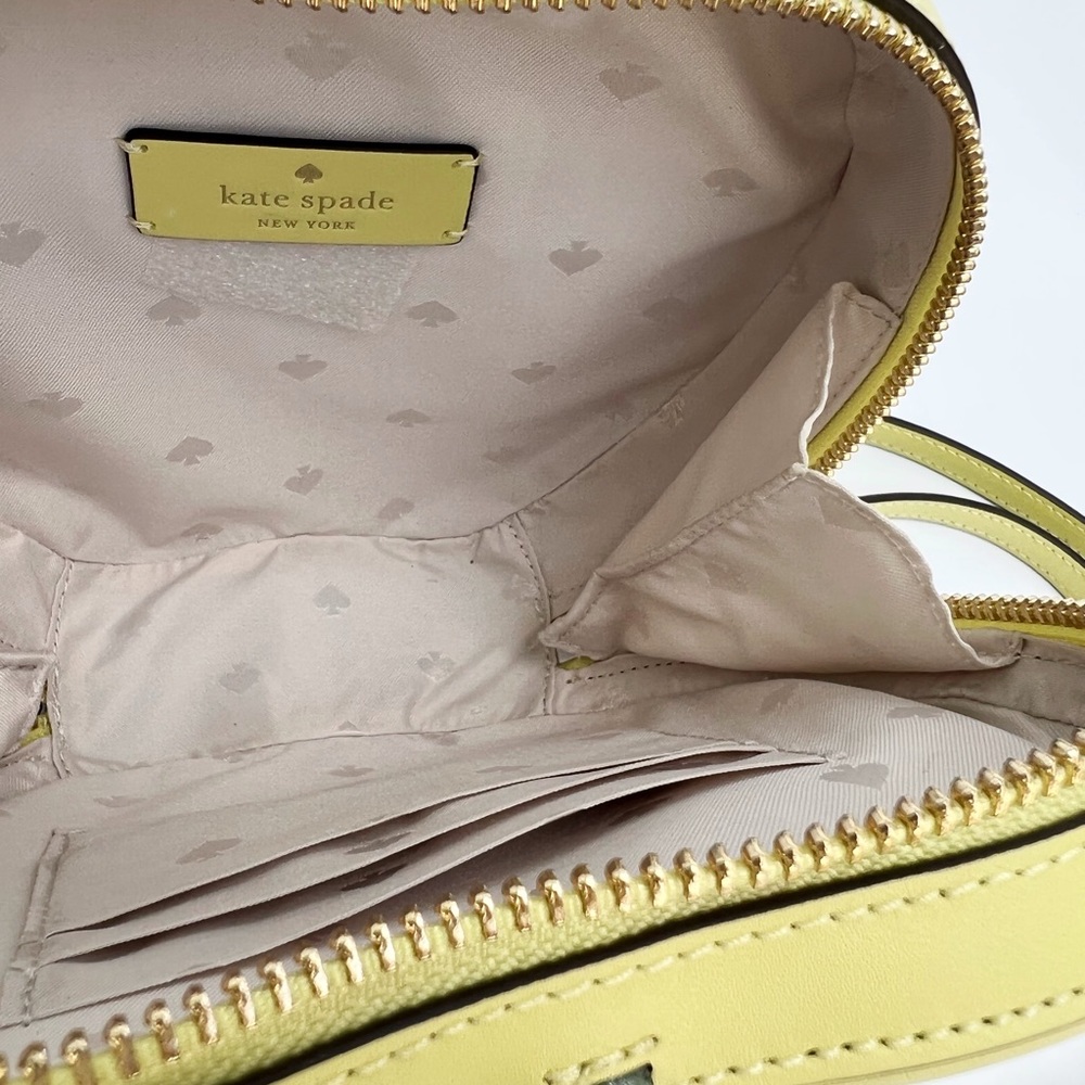 Kate Spade Novelty Crossbody Quilted Leather Green Multi - Picture 7 of 7